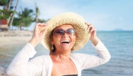 Happy Woman at the Beach