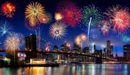 Happy New Year in Long Island, New York
